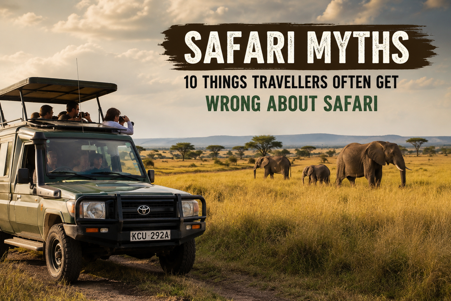 Safari Myths: 10 Things Travellers Often Get Wrong About Safari